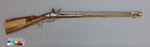 Steinschloß-Jägerbüchse, auf rechter Laufmündung Hirschfängerhalter (mit Nr. 79 gekennzeichnet) Gewehr
