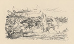 Die wilden Pferde, Blatt aus dem Mappenwerk "Die Inseln Wak Wak"