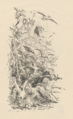 Das Land der wilden Vögel, Blatt aus dem Mappenwerk "Die Inseln Wak Wak"