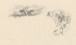 Der Reiter und die Greise, Blatt aus dem Mappenwerk "Die Inseln Wak Wak"