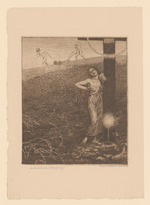 Der Leuchter der Aufopferung, Blatt aus der Folge "Die sieben Leuchter der Tugenden"
