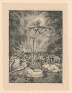 Der Leuchter des Lebens, Blatt aus der Folge "Die sieben Leuchter der Tugenden"