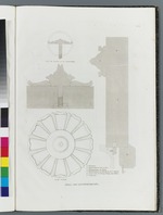 Kassel, Ständehaus, Haupteingangstür, Detail, aus: Architectonische Entwürfe, Blatt 12