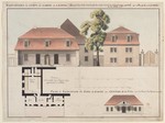 Kassel, Hauptwache und Leipziger Torwache, Bauaufnahme, Grund- und Aufriß