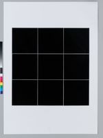 Russische Wand, Mappe mit 8 Blättern, 8. Schwarzes Quadrat