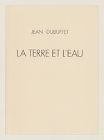 Titelblatt der Mappe "La Terre et l