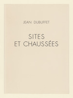 Titelblatt der Mappe "Sites et Chaussées"