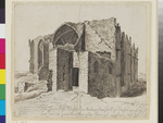Ansicht der Magdalenenkirche in der Kasseler Unterneustadt bei ihrem Abbruch 1794